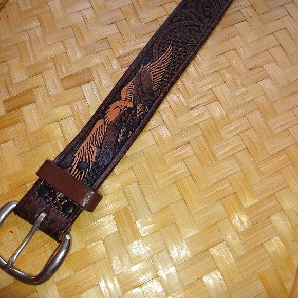 Vintage Leather belt - Picture 3 of 3